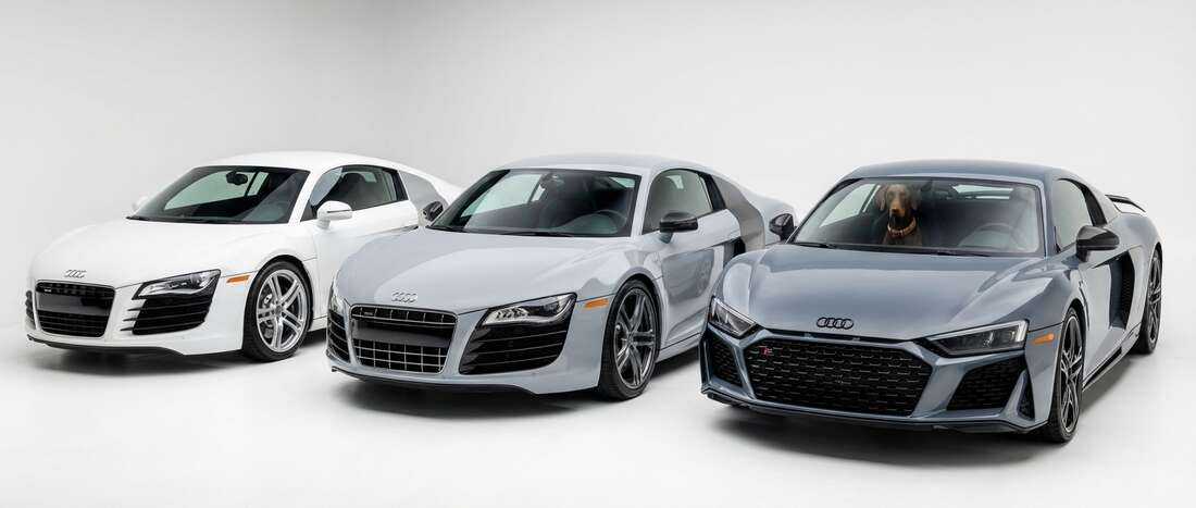 Audi R8 Side Blade Touch Up Paint