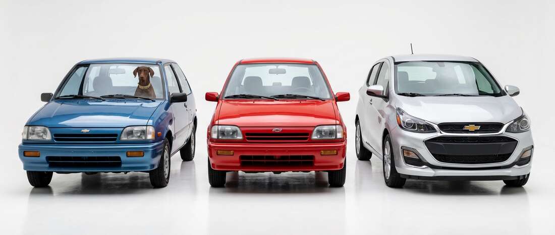 Chevrolet Asuna Sprint Touch Up Paint