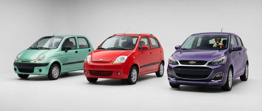 Chevrolet Matiz Touch Up Paint