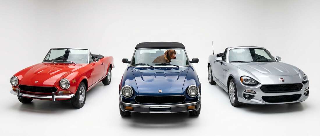 Fiat 124 Spider Touch Up Paint