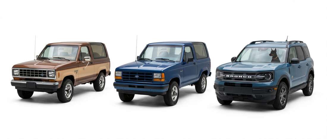 Ford Bronco II Touch Up Paint