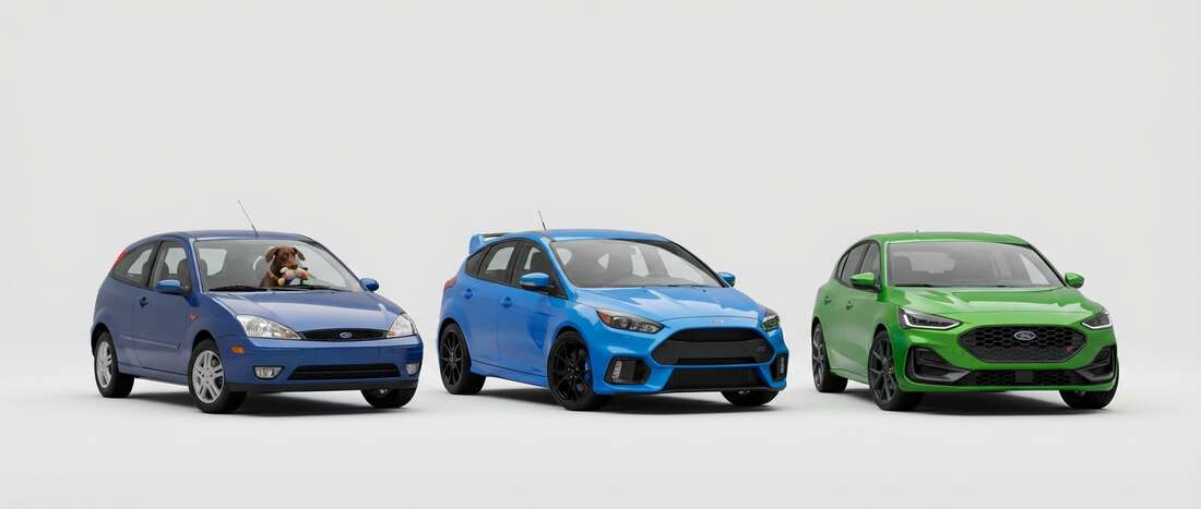 Ford Focus Touch Up Paint