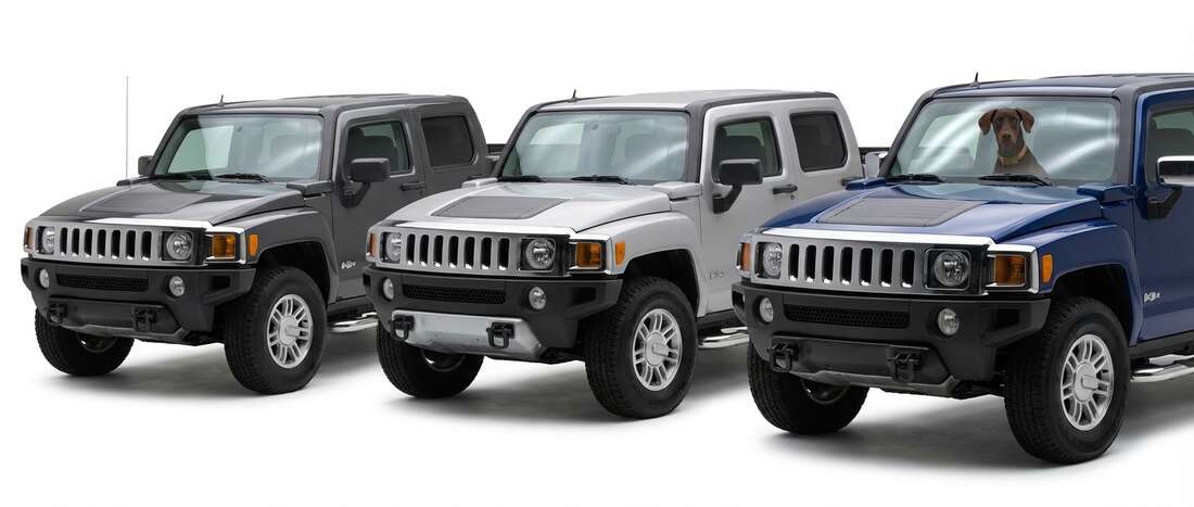 Hummer H3T Touch Up Paint