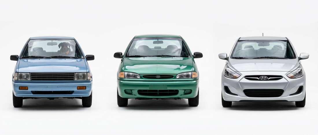 Hyundai Excel Touch Up Paint