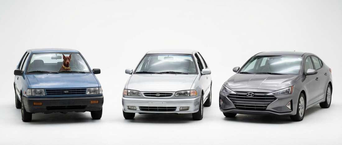 Hyundai Pony Excel Touch Up Paint