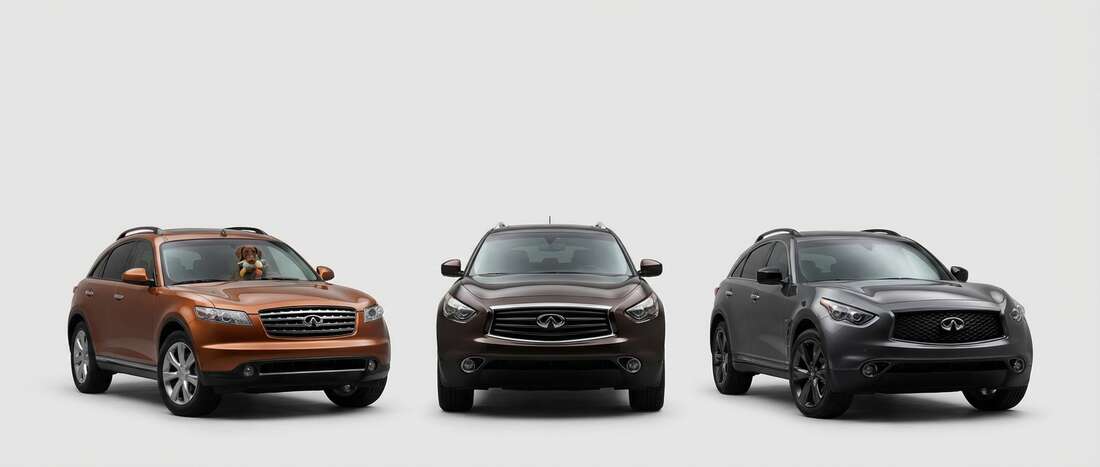 Infiniti FX35/FX45 Touch Up Paint