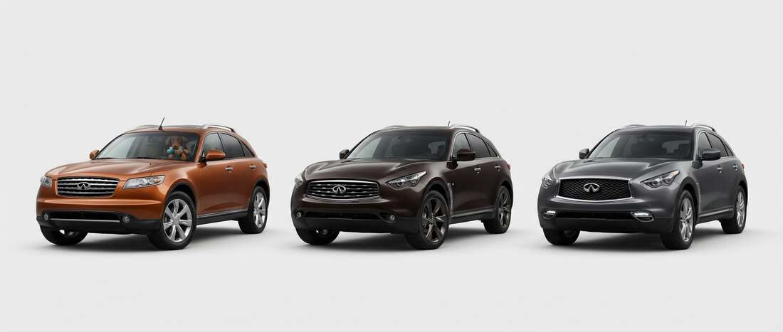 Infiniti QX70 Touch Up Paint