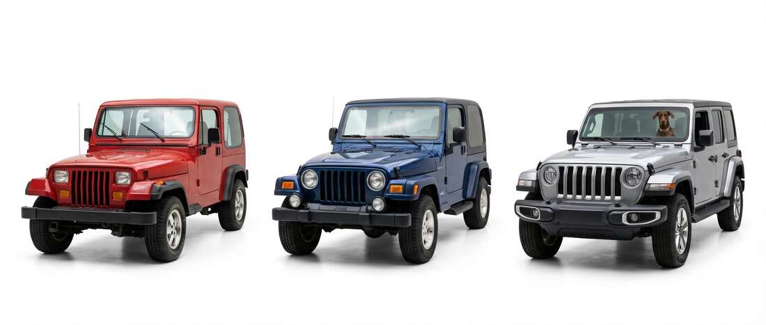 Jeep Wrangler Touch Up Paint