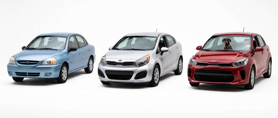 Kia Rio Touch Up Paint