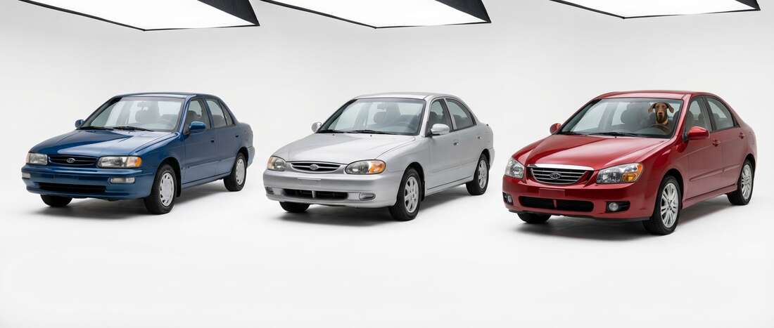 Kia Sephia Touch Up Paint