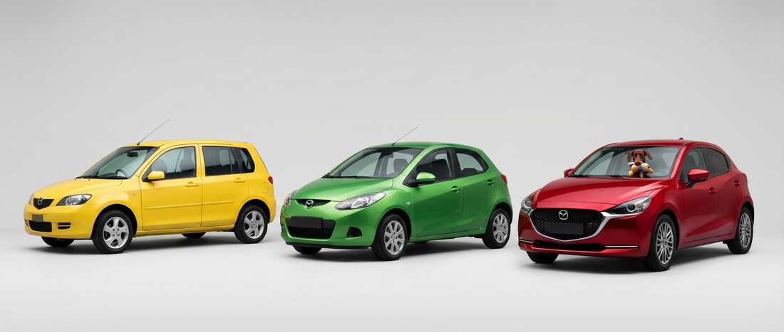 Mazda 2 Touch Up Paint