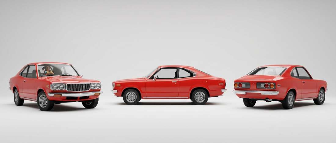 Mazda 808 Touch Up Paint