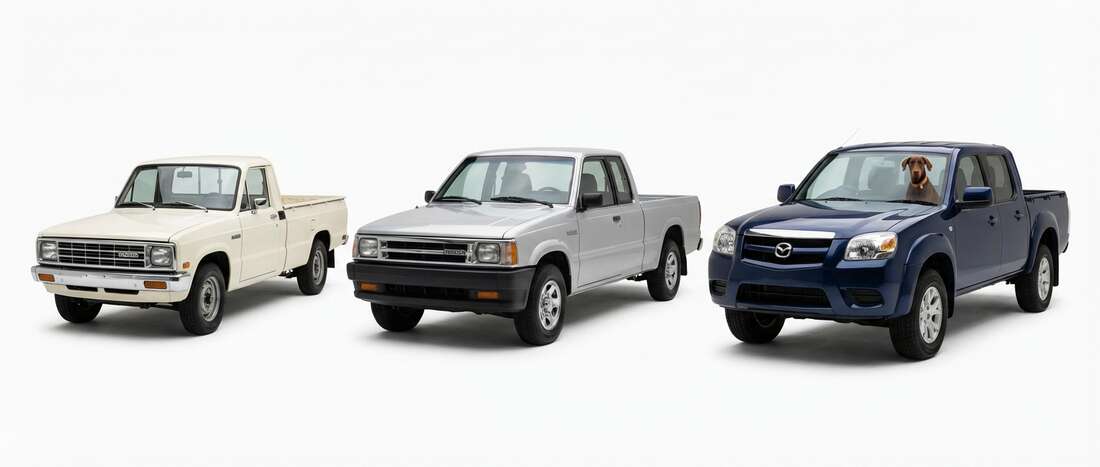 Mazda B2000 B2200 Touch Up Paint