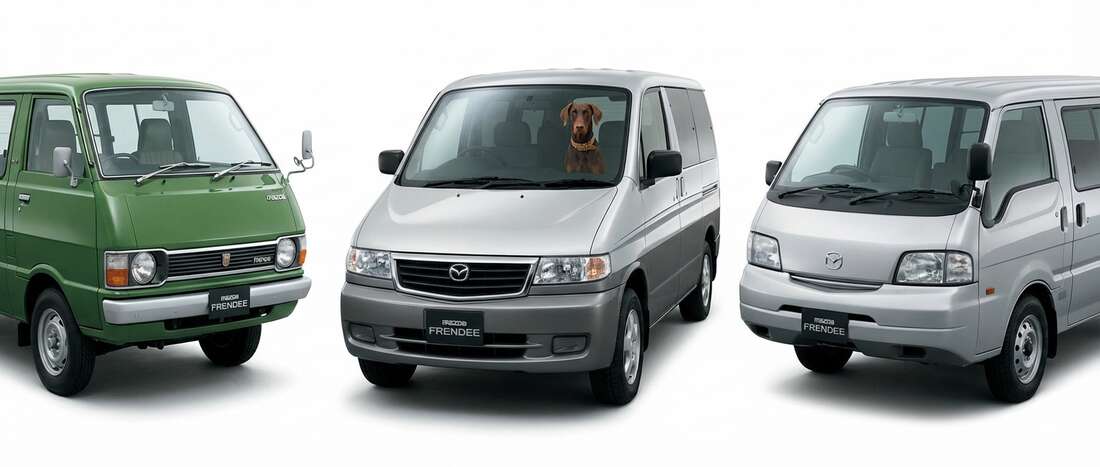 Mazda Bongo Frendee Touch Up Paint