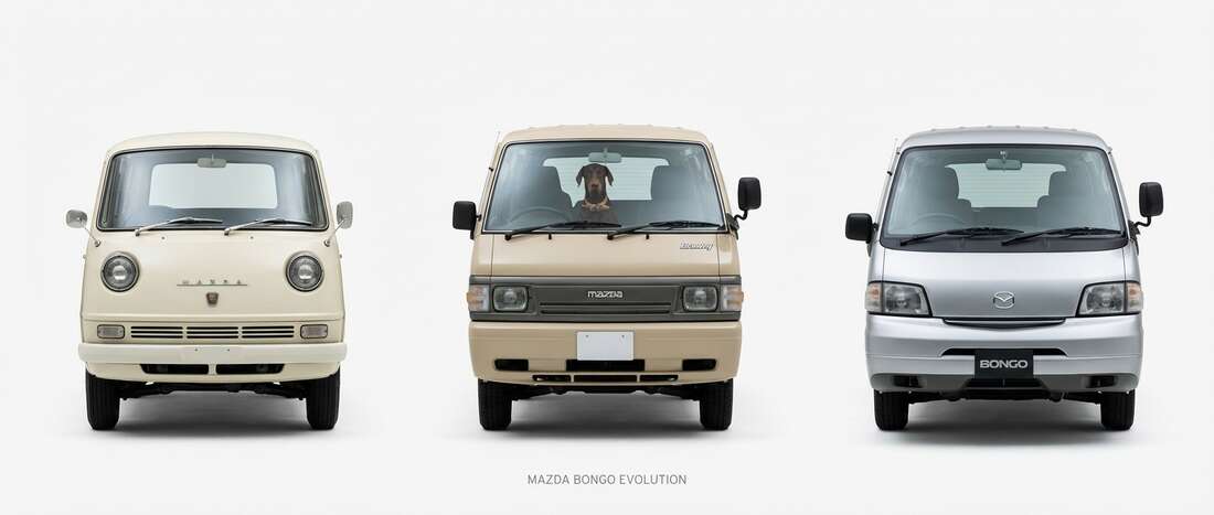 Mazda Bongo Touch Up Paint