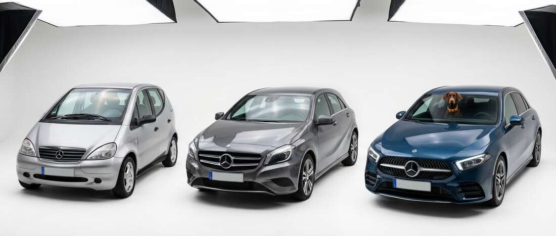 Mercedes-Benz A-Class Touch Up Paint