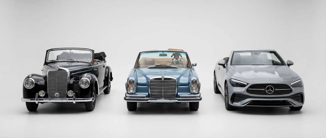 Mercedes-Benz Cabriolet Touch Up Paint