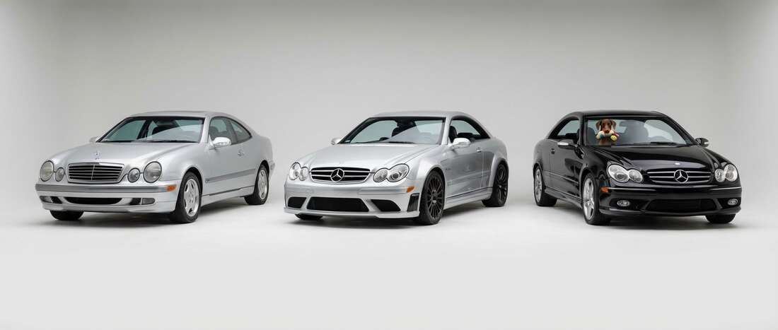 Mercedes-Benz CLK Coupe Touch Up Paint