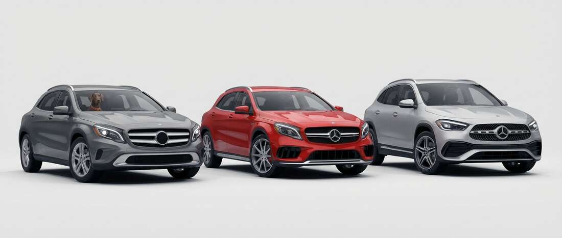 Mercedes-Benz GLA-Class Touch Up Paint