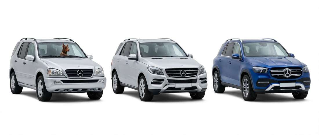 Mercedes-Benz M-Class Touch Up Paint