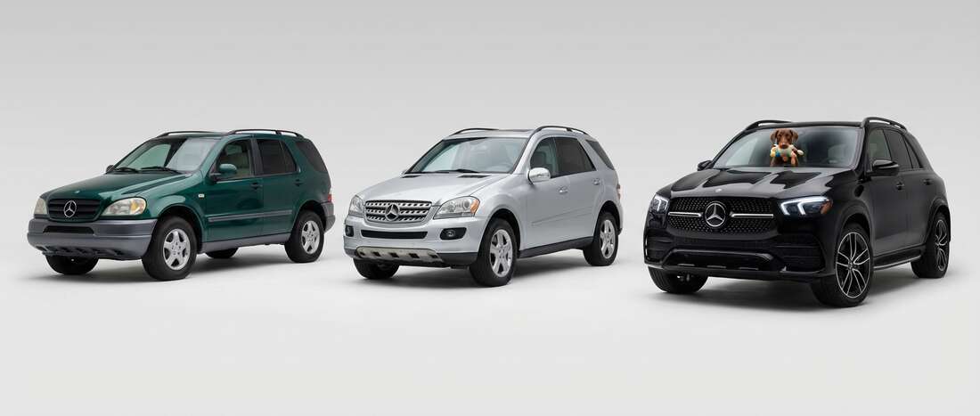 Mercedes-Benz M Series Touch Up Paint