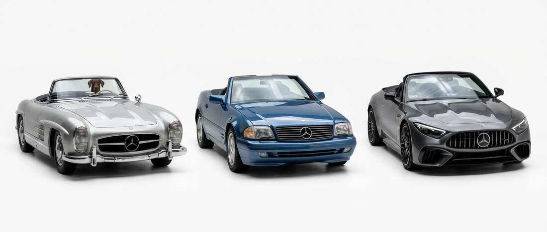 Mercedes-Benz SL-Roadster Touch Up Paint