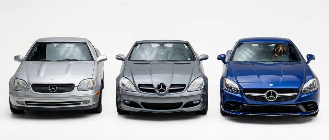 Mercedes-Benz SLC Roadster Touch Up Paint