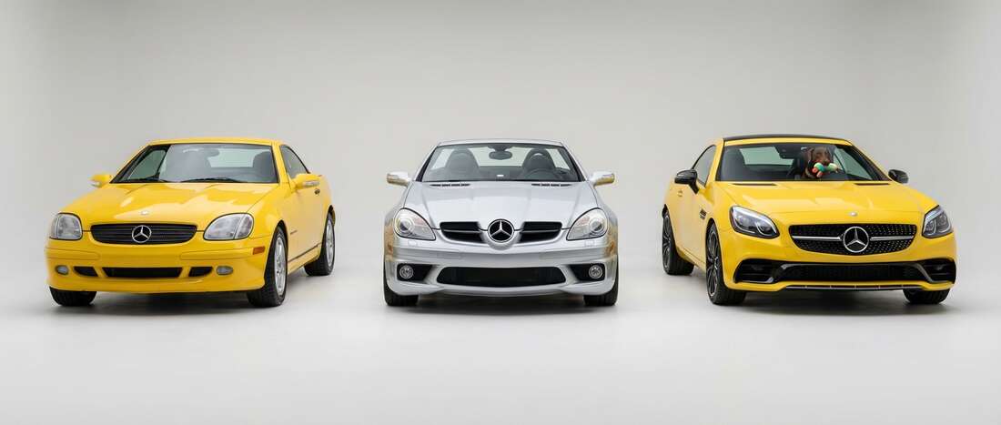 Mercedes-Benz SLK Series Touch Up Paint