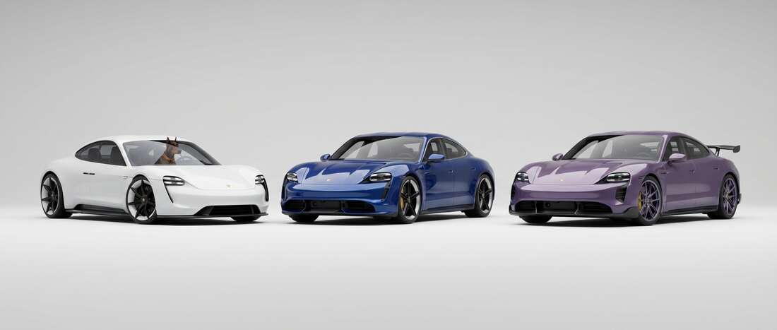 Porsche Mission E Touch Up Paint