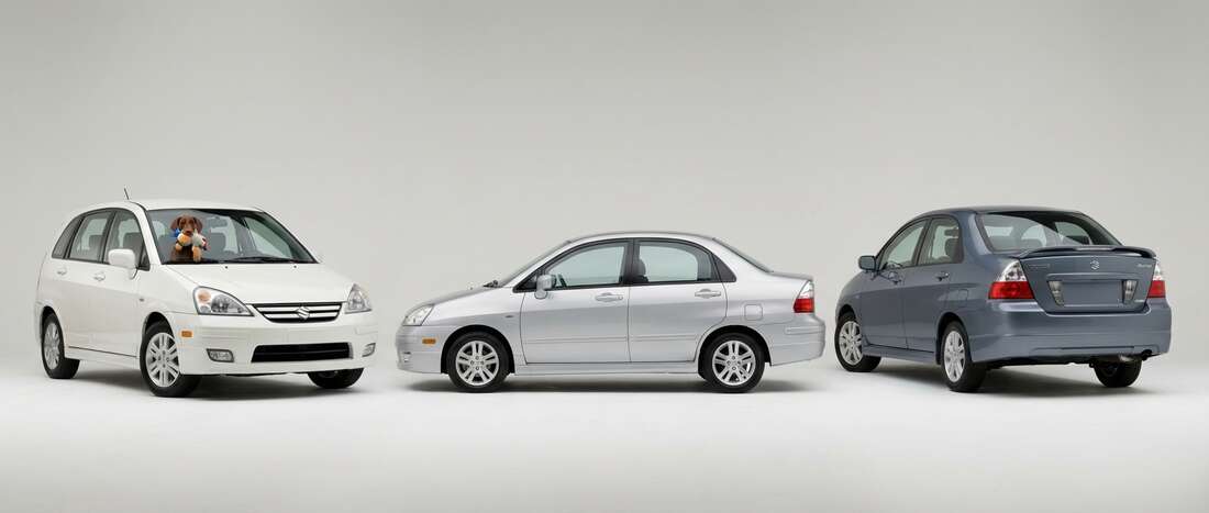 Suzuki Aerio Touch Up Paint