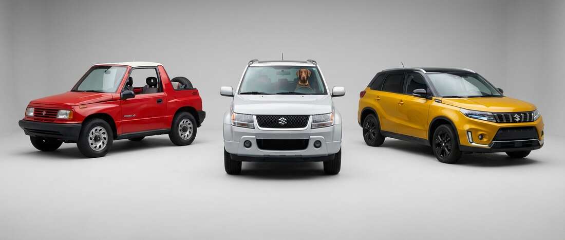 Suzuki Sidekick Touch Up Paint