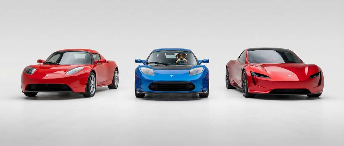 Tesla Roadster Touch Up Paint