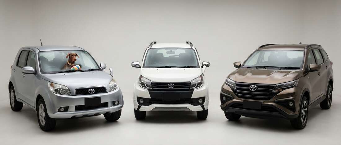 Toyota Rush Touch Up Paint