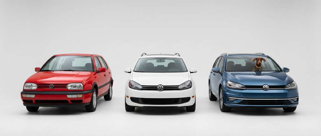 Volkswagen Golf Sportswagen Touch Up Paint