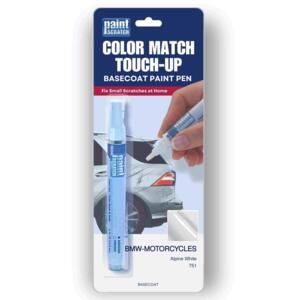 BMW-Motorcycles Alpine White (751) Exact-Match Paint Pen – Beginner-Friendly Repair for Small Chips and Scratches (1/2oz)