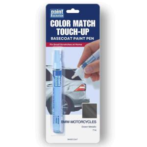 BMW-Motorcycles Green Metallic (714) Exact-Match Paint Pen – Beginner-Friendly Repair for Small Chips and Scratches (1/2oz)
