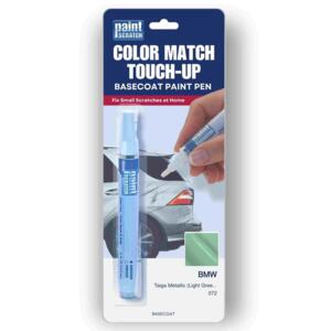 BMW Taiga Metallic (Light Green) (072) Exact-Match Paint Pen – Beginner-Friendly Repair for Small Chips and Scratches (1/2oz)