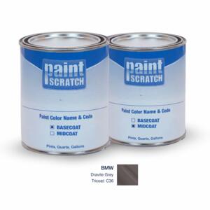 BMW Dravite Grey Tricoat (C36) PRO Tricoat Touch Up Paint for Spray Guns (1 Gallon)