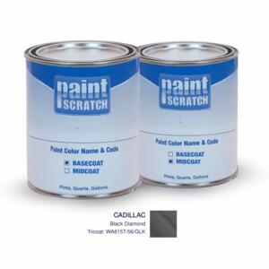 Cadillac Black Diamond Tricoat (WA815T/56/GLK) PRO Tricoat Touch Up Paint for Spray Guns (1 Gallon)