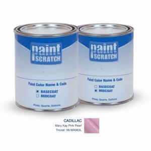 Cadillac Mary Kay Pink Pearl Tricoat (06/WA983L) PRO Tricoat Touch Up Paint for Spray Guns (1 Gallon)