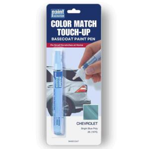 Chevrolet Bright Blue Poly (26 (1975)) Exact-Match Paint Pen – Beginner-Friendly Repair for Small Chips and Scratches (1/2oz)