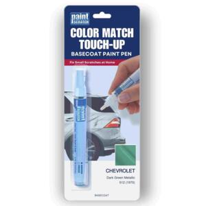Chevrolet Dark Green Metallic (512 (1970)) Exact-Match Paint Pen – Beginner-Friendly Repair for Small Chips and Scratches (1/2oz)