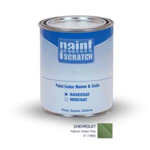Chevrolet Fathom Green Poly (57 (1969)) PRO Touch Up Paint for Spray Guns (1 Gallon)