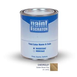 Chevrolet Golden Brown Poly (57 (1972)) PRO Touch Up Paint for Spray Guns (1 Gallon)