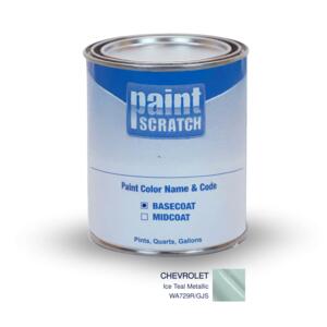 Chevrolet Ice Teal Metallic (WA729R/GJS) PRO Touch Up Paint for Spray Guns (1 Gallon)
