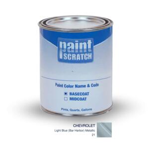 Chevrolet Light Blue (Bar Harbor) Metallic (21) PRO Touch Up Paint for Spray Guns (1 Gallon)