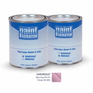 Chevrolet Mary Kay Pink Pri Tricoat (09/160E) PRO Tricoat Touch Up Paint for Spray Guns (1 Gallon)