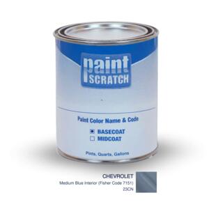 Chevrolet Medium Blue Interior (Fisher Code 7151) (23CN) PRO Touch Up Paint for Spray Guns (1 Gallon)