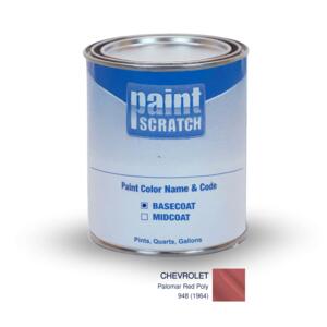 Chevrolet Palomar Red Poly (948 (1964)) PRO Touch Up Paint for Spray Guns (1 Gallon)