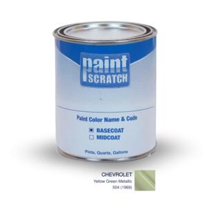 Chevrolet Yellow Green Metallic (504 (1969)) PRO Touch Up Paint for Spray Guns (1 Gallon)